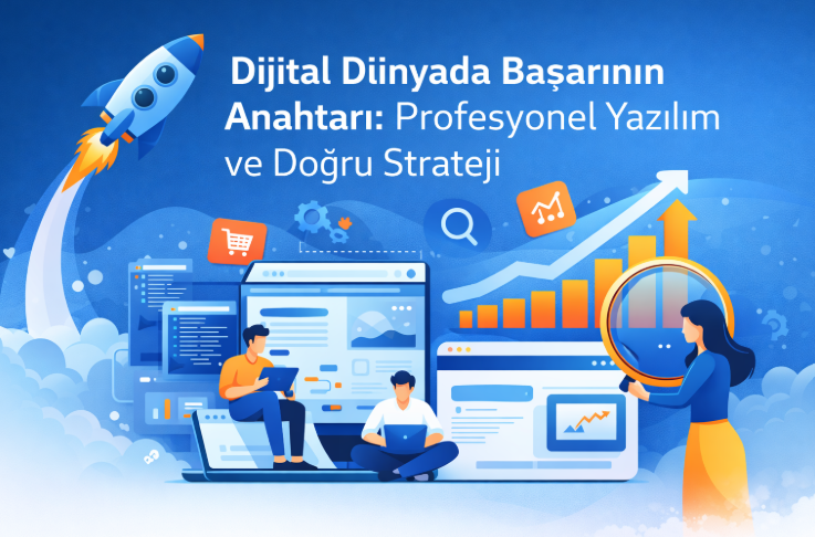 Dijital Dünyada Başarının Anahtarı Profesyonel Yazılım ve Doğru Strateji